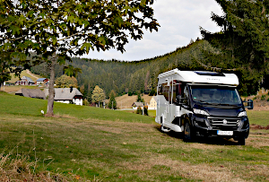 Mobil wohnen im Wohnmobil