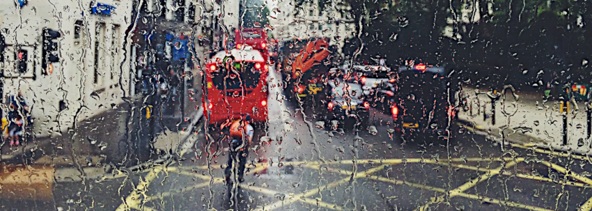 Fahrrad - bei Regen hört der Spaß auf